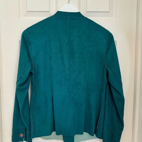 Chicos teal blazer, size 0 - Picture 4 of 5